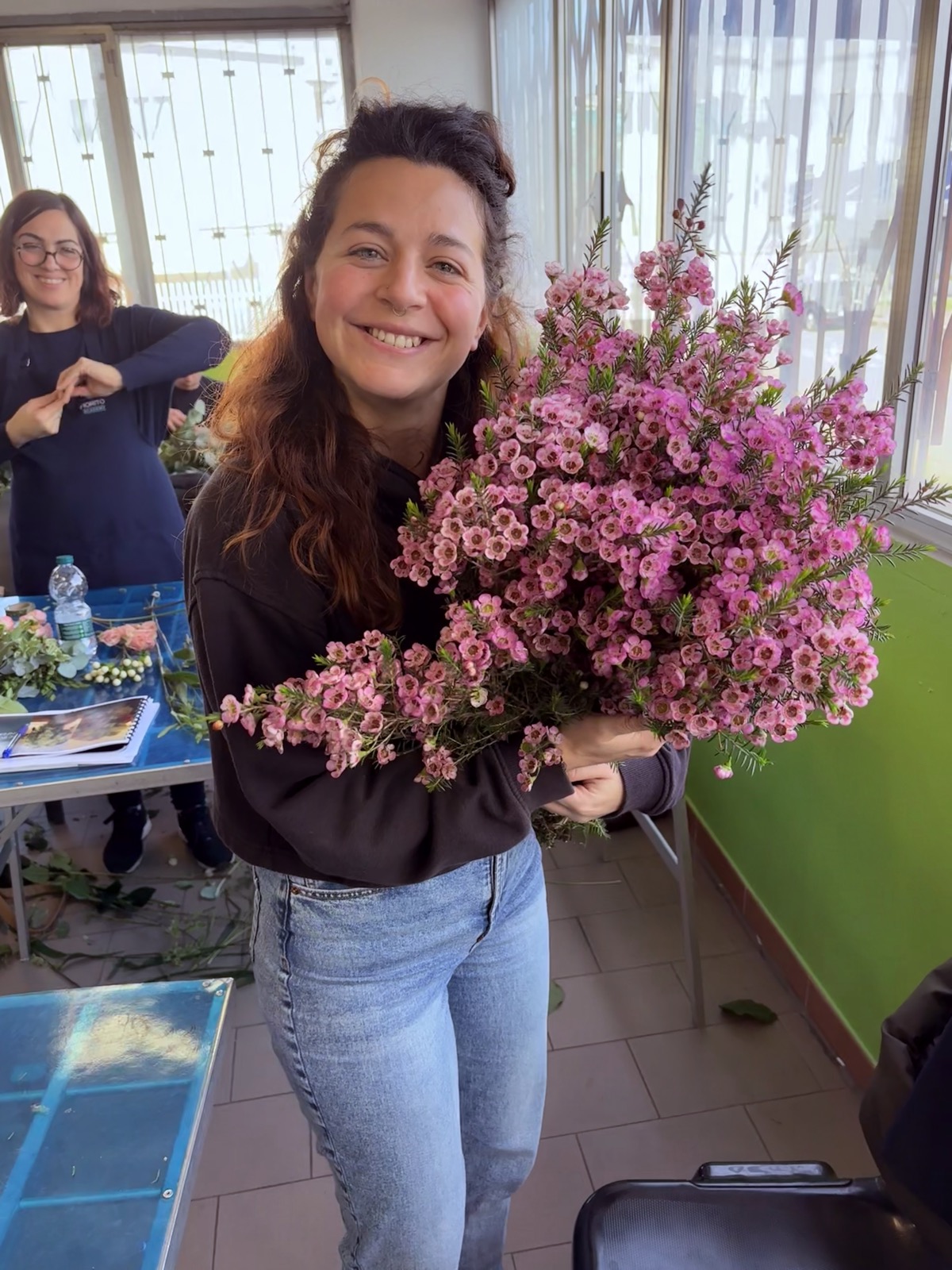 Mazzi e composizioni — composizione ÁNTHOS 19